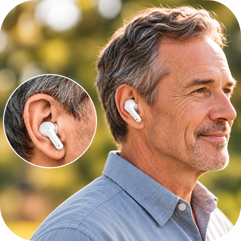 LumiPods – Rechargeable Bluetooth Hearing Aids