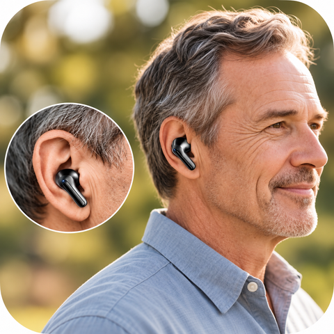 LumiPods – Rechargeable Bluetooth Hearing Aids