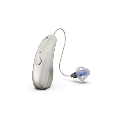 LumiCharge™️ V4: App Controlled/Hands Free Calling Rechargeable Hearing Aids - Silver