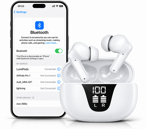 LumiPods – Rechargeable Bluetooth Hearing Aids