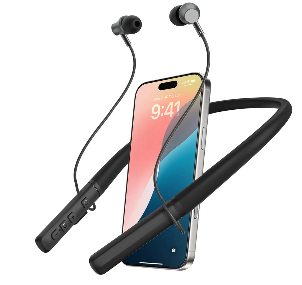 LumiNeckBand™️ – Rechargeable Bluetooth Hearing Aids