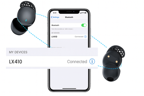 LumiSleepBuds™️ – Rechargeable Bluetooth Sleep Earbuds